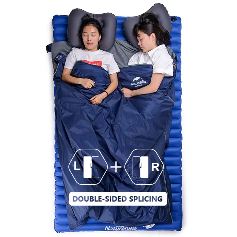 Skup Naturehike 200x85cm Mini Outdoor Ultralight kopertowy śpiwór ultra mały rozmiar na Camping piesze wycieczki wspinaczka NH16S004 L