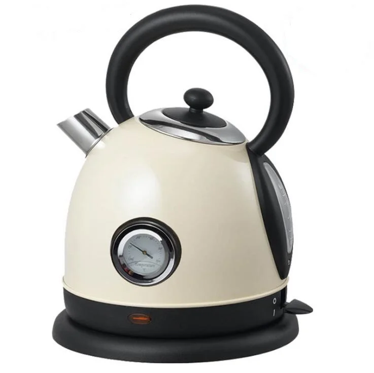 

Free shipping 220v 1.8L Instant Heating Type Electric Kettle With thermometer automatically Kettle household appliance tea pot