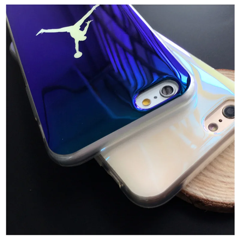 JAMULAR Slim Blu-ray Michael Jordan TPU Soft Case For iPhone 7 Plus XS MAX XR X Jelly Case Back Cover For iPhone 6 6s 8 Plus