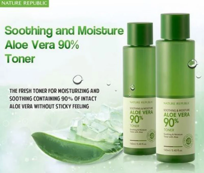 aloe vera toner korean