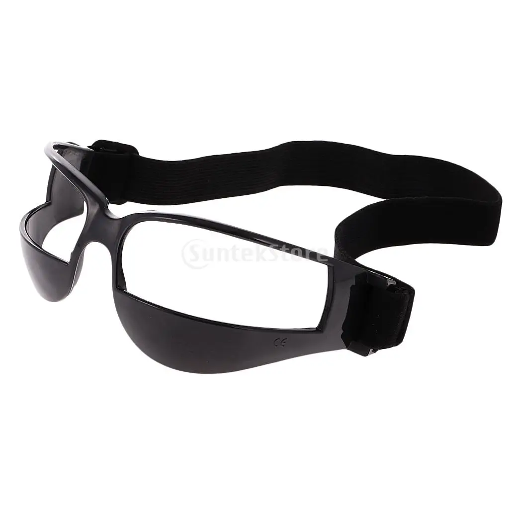 12 Pieces/Set Anti Down Basketball Glasses Frame Sports Eyewear Professional Basketball Training Supplies Black