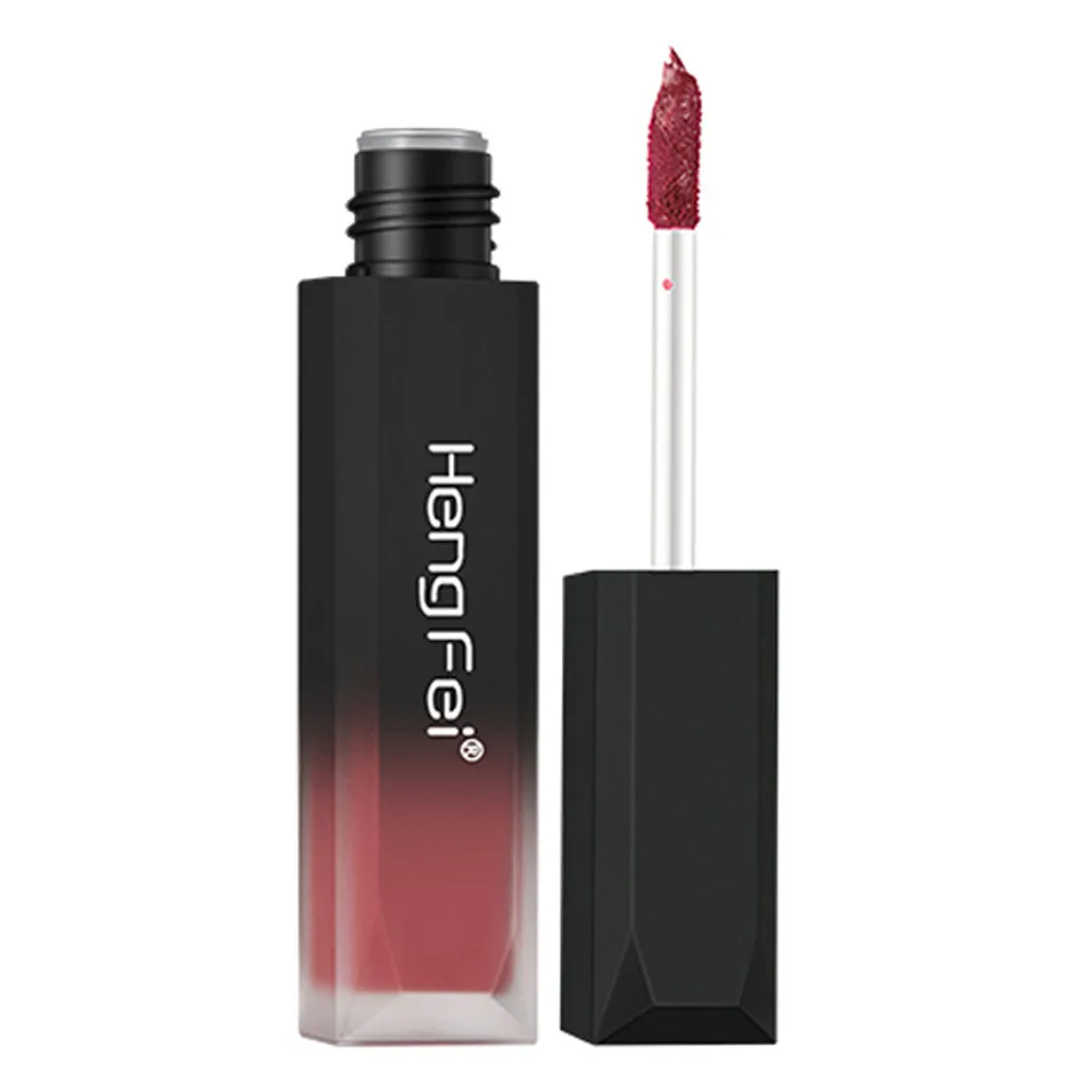 

6 Colors Matte Sexy Liquid Lipstick Matte Waterproof Lip Gloss Long Lasting Waterproof Keep 24 Hours Women Fashion Makeup Gift