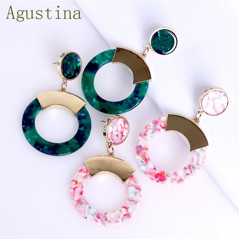 

Acetate Earrings Fashion Jewelry Women Small Earings Bohemian Earring Dangle Resin Acrylic Cute Boho Drop Star Punk cc Wholesale