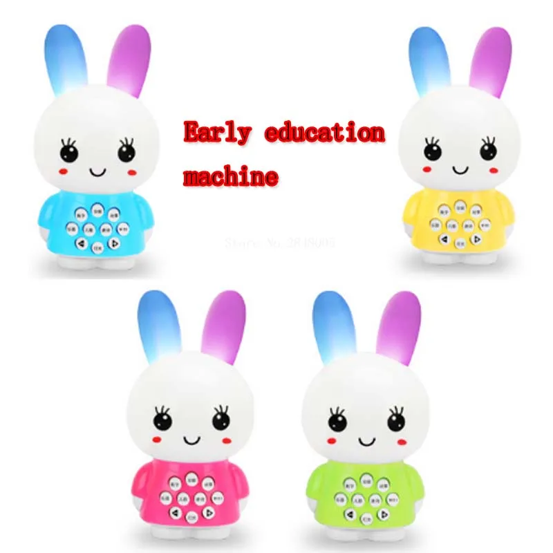 

2017 New Exports English Mini Cute Rabbit Infant Early Learning Toys Childhood Story Songs