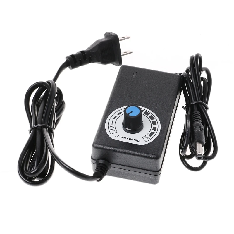

1-12V 2A Output Adjustable Switch 24W Stepless Voltage Regulation Power Supply