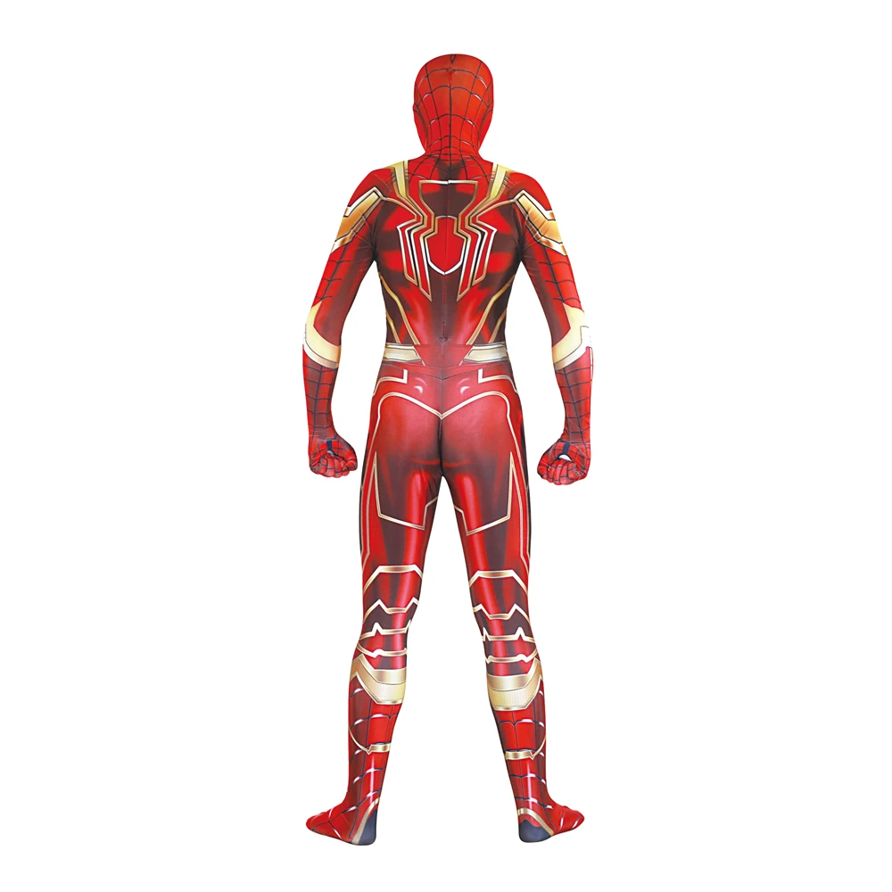 Najtaniej Pająk przebranie na karnawał Zentai Glod czerwony żelazny pająk Superhero body kombinezon kombinezony