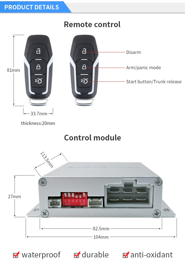 EASYGUARD интеллигентая(ый) автосигнализации пассивное открывание без ключей дистанционный пускатель стоп кнопочный вход по паролю резервного копирования датчик удара