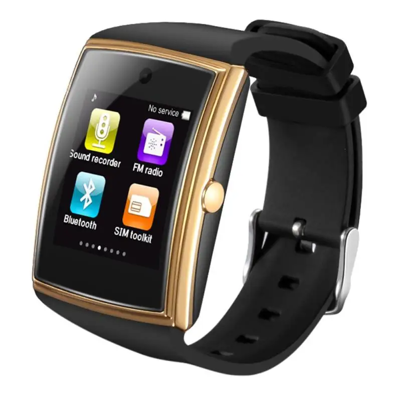 

Silicone Smart Watch Men Student Bluetooth TF Wristwatch Phone Call Camera NFC SIM Touchscreen Android IOS Relogio Masculino