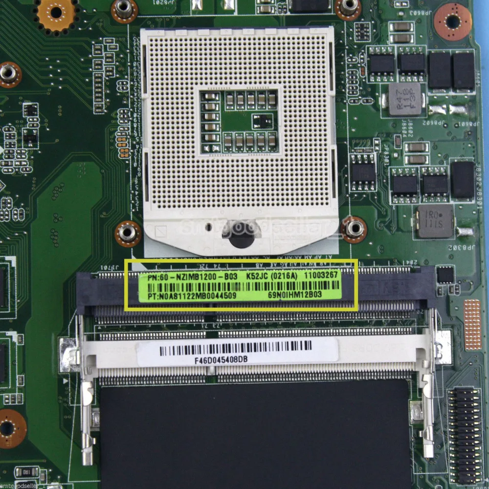 K52JC материнская плата 2 GT310M 1 ГБ для For Asus K52JR ноутбука Материнская Тест 100% ОК|motherboard