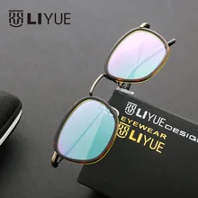 Очки для чтения мужские круглые очки прозрачные модные очки оправа Китай очки Ретро близорукость очки 5188