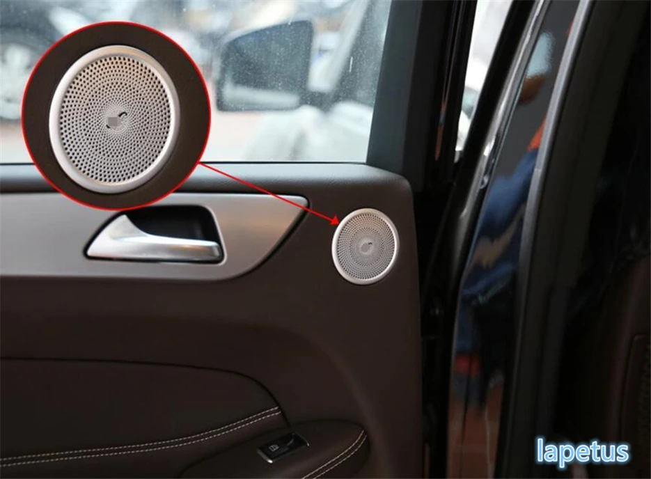 2 шт. стереоколонка для Mercedes Benz GLE W166 Coupe C292 2015 2016 2017|audio speaker covers|decorative coverdecorative decorative