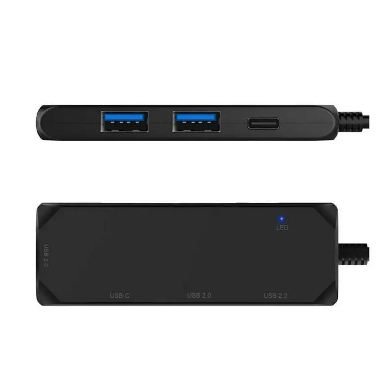 Type C-USB-C 4K USB 2,0 4 в 1 концентратор адаптер кабель для Apple Macbook портативный легкий дизайн Plug and Play