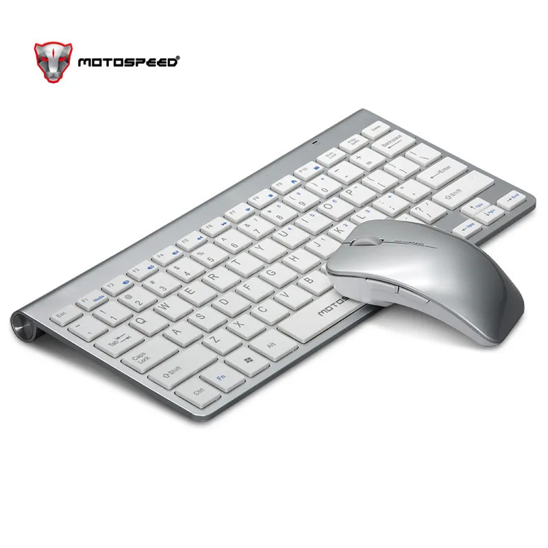 Motospeed G9800 2.4G Wireless Keyboard for Mac Notebook Laptop TV Mini Keyboard Mouse Set Office Supplies for IOS Android Win 7 Motospeed G9800 2.4G Wireless Keyboard for Mac Notebook Laptop TV Mini Keyboard Mouse Set Office Supplies for IOS Android Win 7