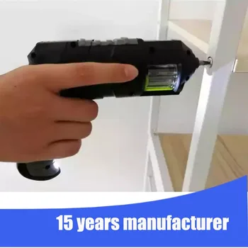 

Micro USB rechargeable Lithium Screwdriver Cordless Electric Screwdriver Driver Bits Drill