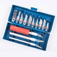 Mit Box Modell Werkzeug, Der 13 Klinge Polymer Clay Multifunktions Stift Messer Metall Skalpell Messer Werkzeuge Kit Messer