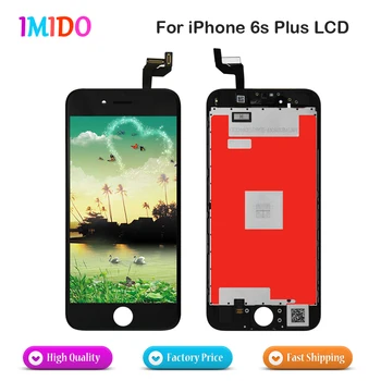 

50PCS/LOT Touch Screen Digitizer For iPhone 6S Plus Lcd Display No Dead Pixel Assembly Ship Rocket AAA Quality
