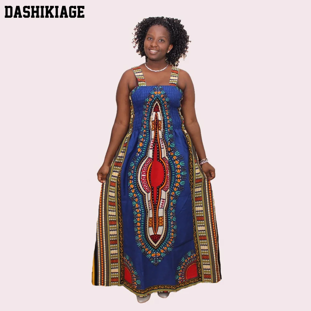 

Sexy Backless Dress Summer Dashiki Casual Sundress Beach Women Plus Size Sexy Dress Vestidos De Playa african dresses for women