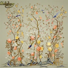 Beibehang пользовательские papel де parede 3D Цветок Птица схема ТВ фон фото обои для стен 3 d 3d пол живопись обои