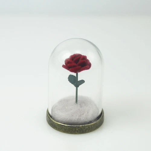 1 шт. Маленький принц роза/le petit Prince/Роза маленького принца ожерелье/розовое ожерелье из террариума/подарок на день Святого Валентина