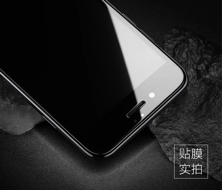 

Wangcangli 3D Curved Carbon Fiber Soft Edge Tempered Glass For iPhone X 8 7 6 6S Plus Phone Screen Protector Film For iPhone 7