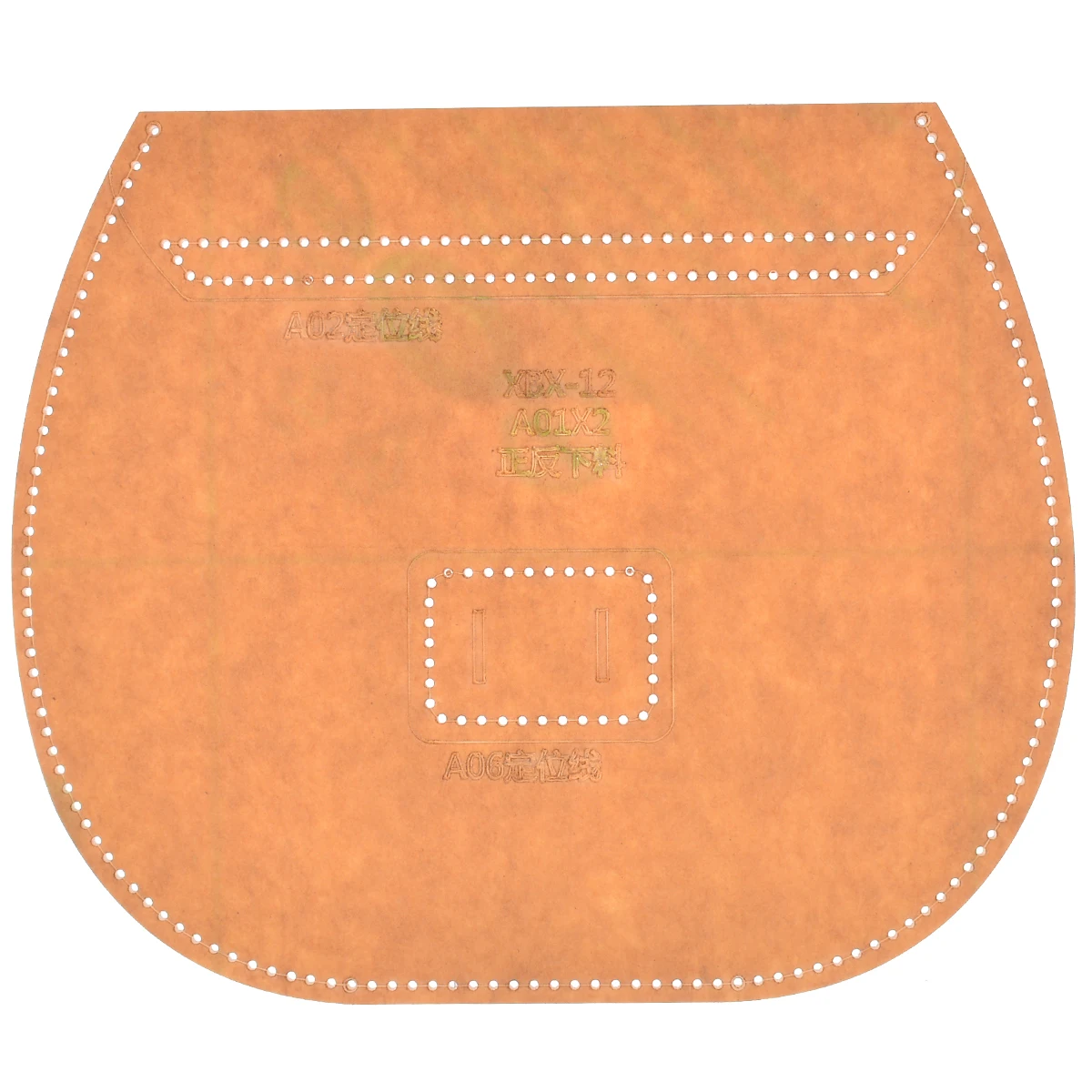 1 Set Acrylic Leather Craft Stencil Bag Pattern Template for Leather Handcrafts Lovers DIY Handbag Shoulder Bags