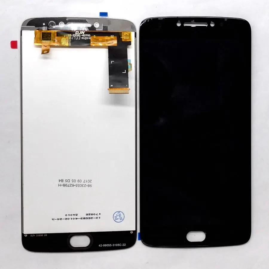 5,5 "для Motorola Moto E4 плюс XT1770 XT1773 XT1771 XT1772 ЖК Дисплей + Touch Стекло экран планшета Полный Pantalla черный/белый