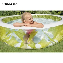 Новая мода бассейн Дети инфляция бассейн из ПВХ 229*56 см семьи надувной бассейн infanti бассейн крытый бассейн