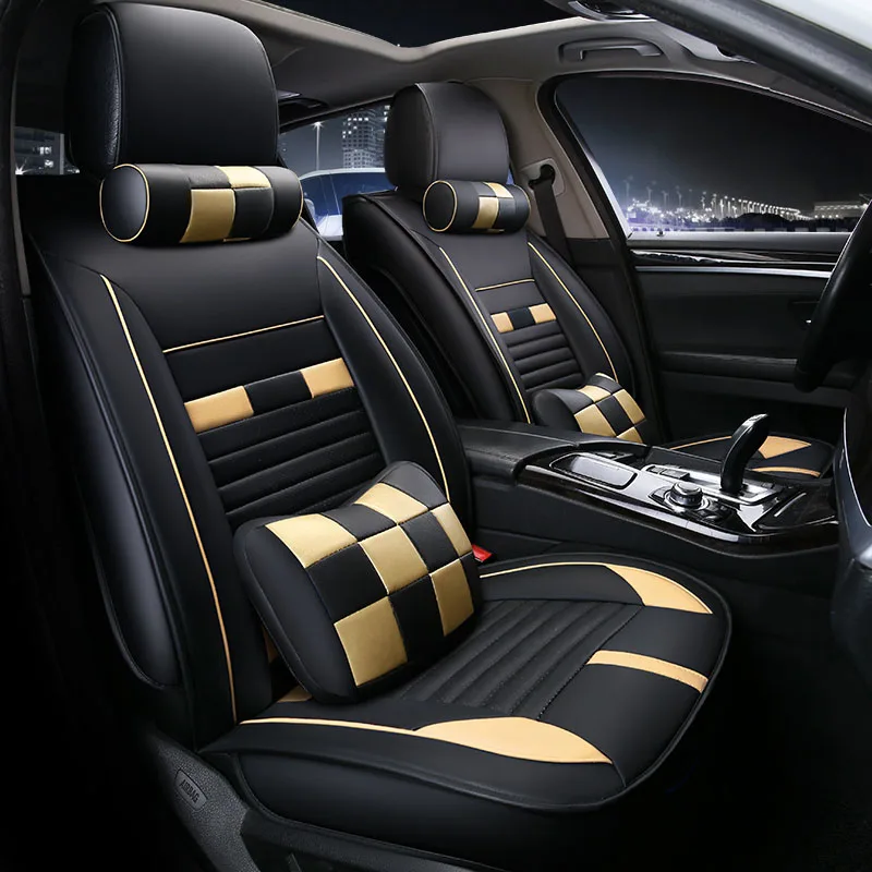 Universal car seat cover seats covers leather for Suzuki SJ410 Splash