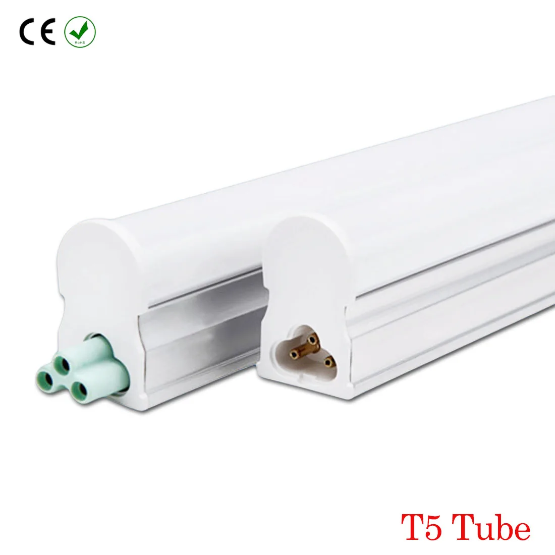 

1pc LED Tube T5 Lamp 220V PVC Plastic Fluorescent Light Tube 30/60cm 6/10W LED Wall Lamp Warm Cold White