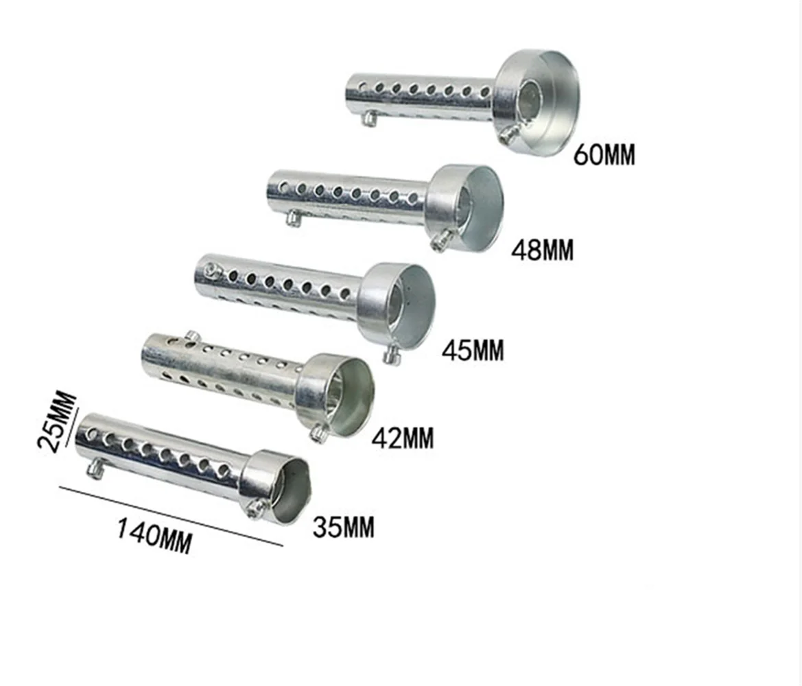 Новое поступление 35 мм 45 мм 48 мм 60 мм мотоцикл выхлопной Can DB Killer глушитель перегородка съемный хром Прямая доставка