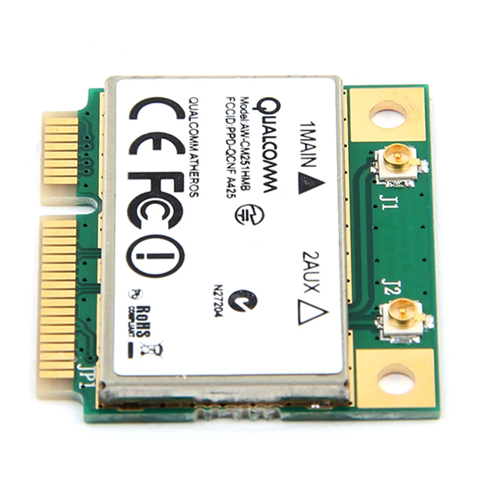 Беспроводной-AC двухдиапазонный для Qualcomm Atheros QCA9377 AW-CM251HMB Mini PCI-E Wifi карта 433 Мбит/с BT4.1 802.11ac лучше Intel 3160