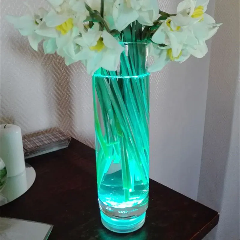 Free Shpping (4 Pieces/lot) battery operated submersible led vase light