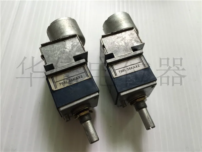 To Enjoy High Reputation In The International Market switch Aspiring Quality Assurance Japan Import 7 Type Double Band Motor Potentiometer 25kax2 A25k Handle Long 20mm Round Shaft
