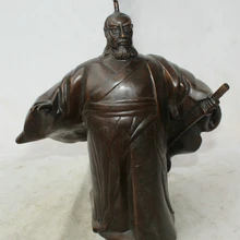 USPS в США S1886 1" Япония Японский Бронзовый стенд воин рыцарь Целом Поколения Статуя скульптура