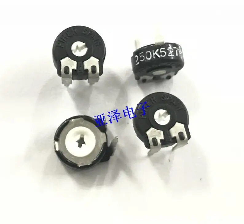

5pcs/lot pjiap switch Potentiometer PT10-250K horizontal rotary fine adjustment adjustable resistance arrow hole