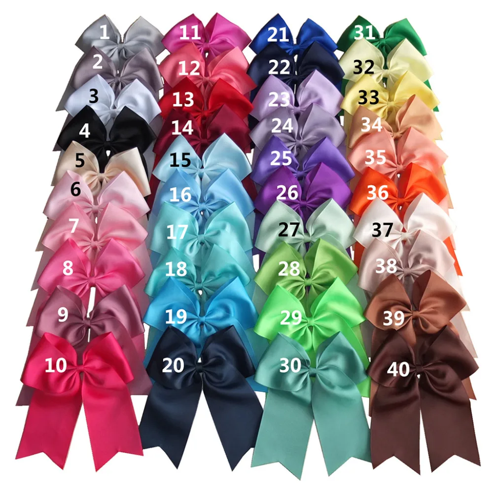 40pcs Baby Girls épingles à cheveux Bow Knot For Kids Cheveux Bandes Alligator Clips Cheveux