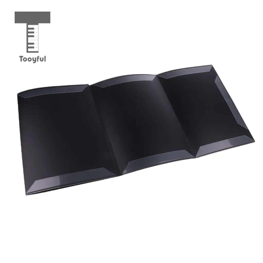  Tooyful Three Fold Piano Sheet Music Folder Music Score Clips Holder Parts for Music Lovers