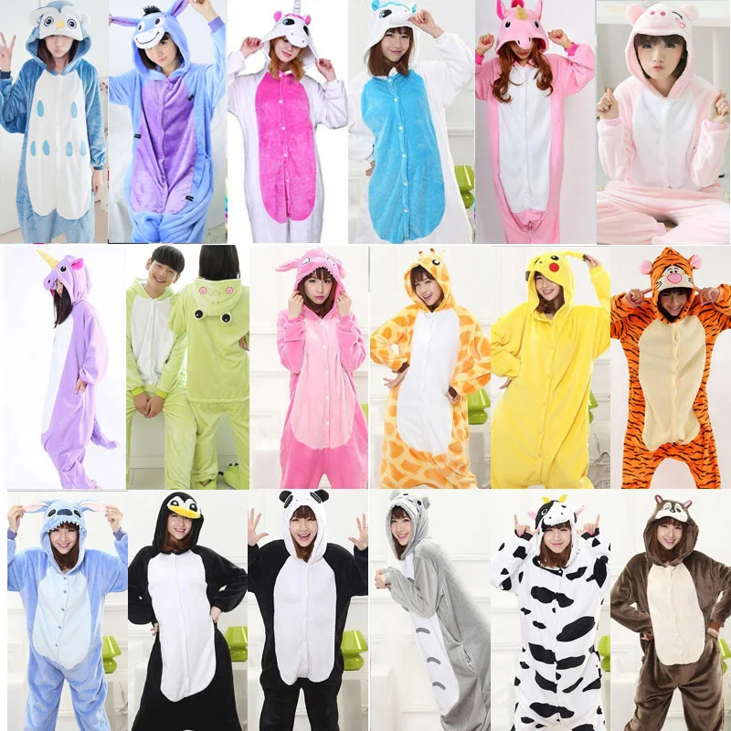 

kigurumi warm pajamas onesies for adults whole unicornio pijama Winter Unicorn Sleepwear Animals pyjama full pajamas onesis