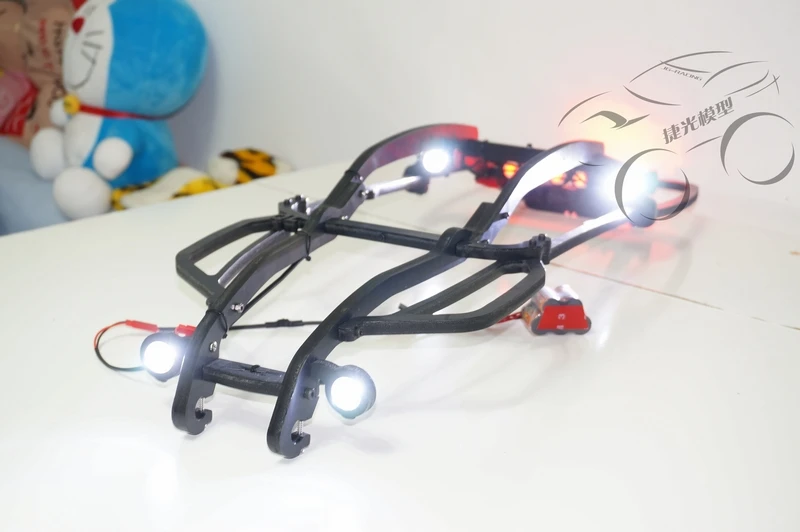 Набор фар TRAXXAS 12 шт. + кронштейн головного света переключатель для X MAXX|traxxas x-maxx|traxxas