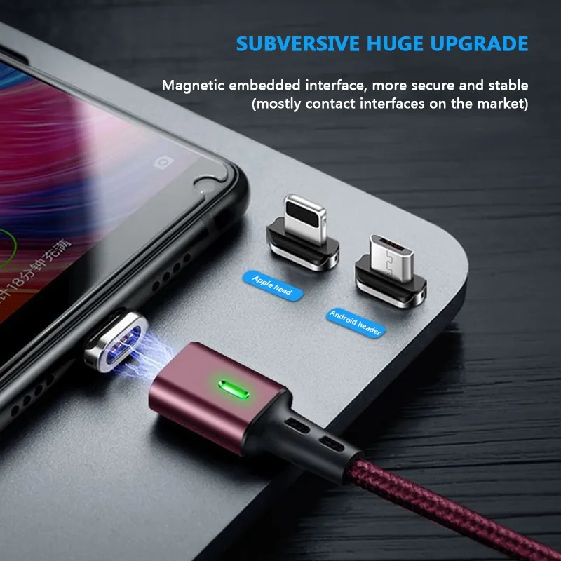 1 м 3 А USB Магнитный зарядный кабель для iPhone usb type c Micro USB 3 в 1 Магнитный зарядный кабель для iPhone X XR 8 7 6