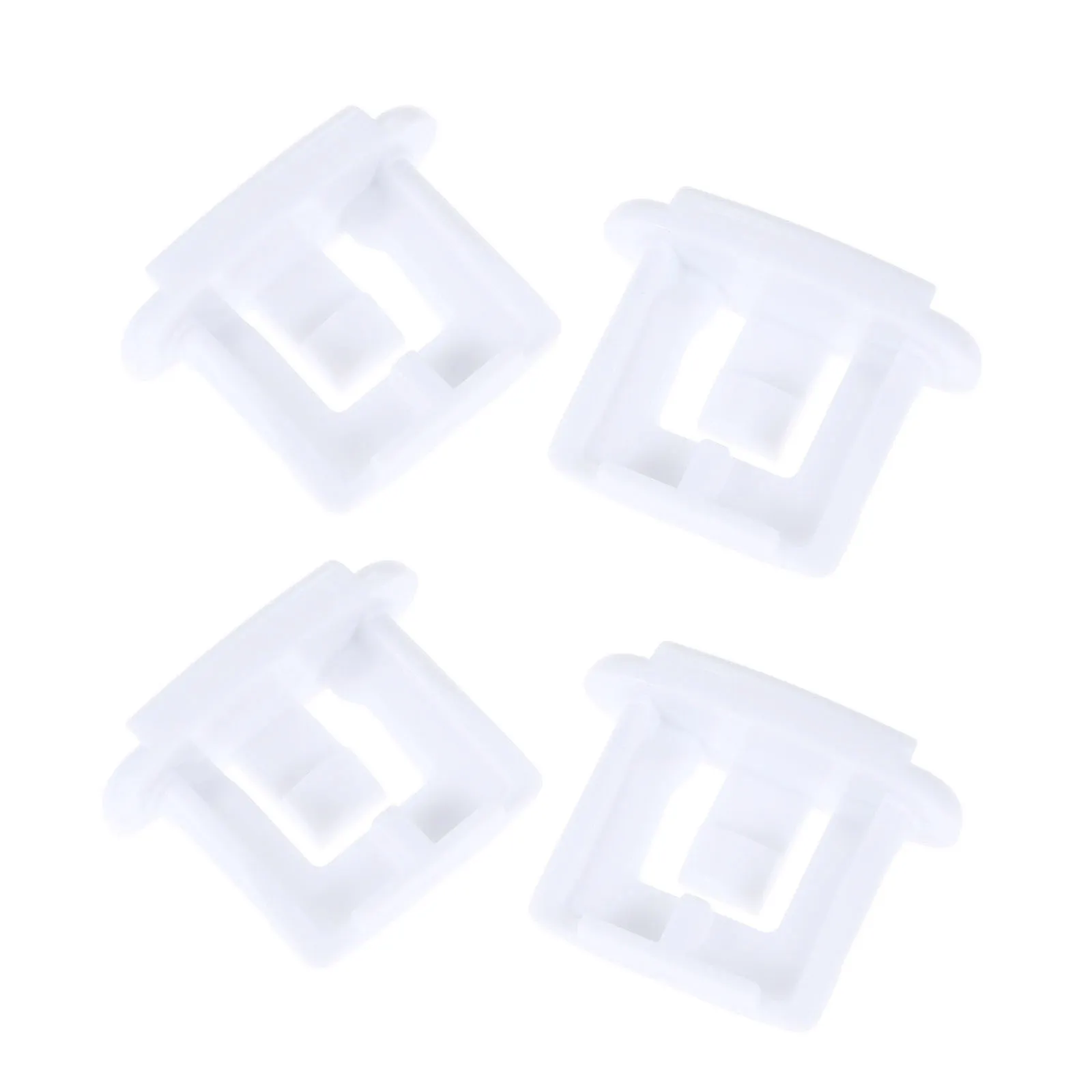 

4Pcs Dishwasher Top Rack Slide End Cap Clip Replacement Parts WD12X10304