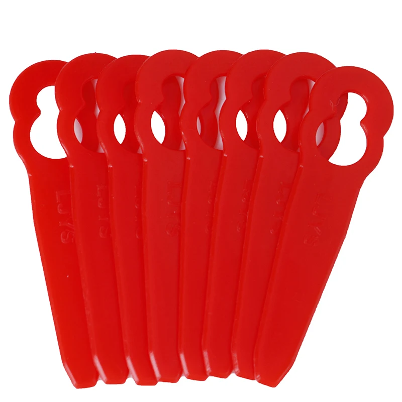 Hot 100pcs New Plastic Blade Pendants for 20V Lithium 1500mAh Cordless Grass Trimmer Garden Trimmer Parts Wholesale