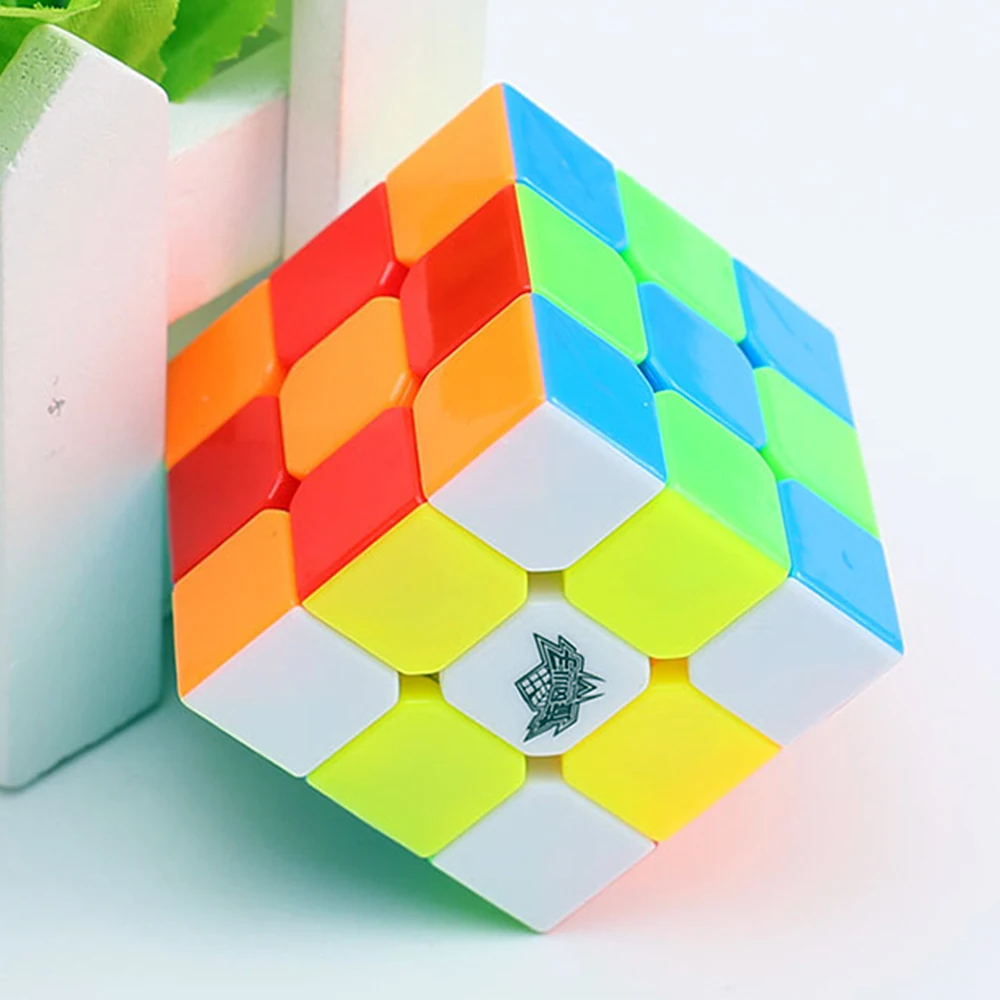 

4CM 3 Layers Cyclone Boys Magic Cube 3x3x3 3*3*3 Cube Toy for Kids Speed Puzzle Cubo Megico Anti-stress Antistress