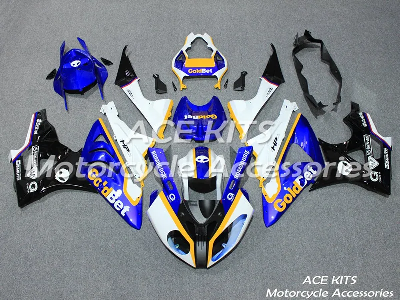 

New ABS motorcycle Fairing For BMW S1000RR 2009 2010 2011 2012 2013 2014 Injection Bodywor All sorts of color No.384