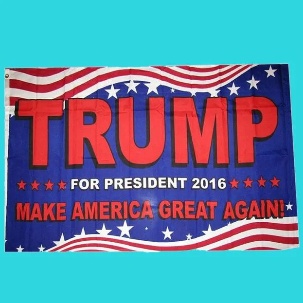 Горячая Распродажа флаги 3 на 5 футов флаг Трамп американский флаг латунные втулки для выбора Президента