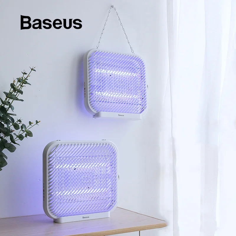 

BASEUS UV USB Mosquito Killer Light Electric Shock Mosquito Killer Lamp Outdoor Indoor LED Zapper Repellent Insect Bug Trap