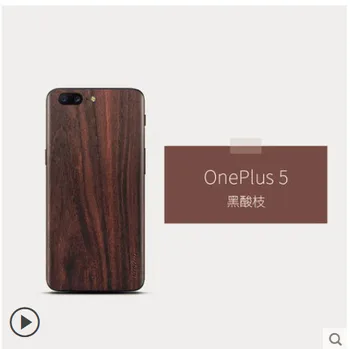 

Natural solid Wooden Phone Case for oneplus 5 5t insert 360 degrees apouch against scratch-fingerprint for oneplus 5 5t case