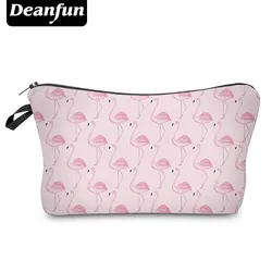 Deanfun косметический Сумки Фламинго 3D печатных Для женщин Макияж хранения милый подарок дропшиппинг 51061