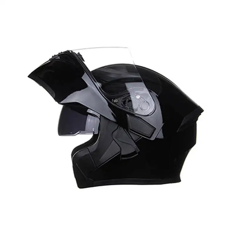 

Helmets Motorcycle Open Face Helmet Motorbike DOT Standard Capacetes Para Motociclistas Double Lens Flip Up Motocross Cascos