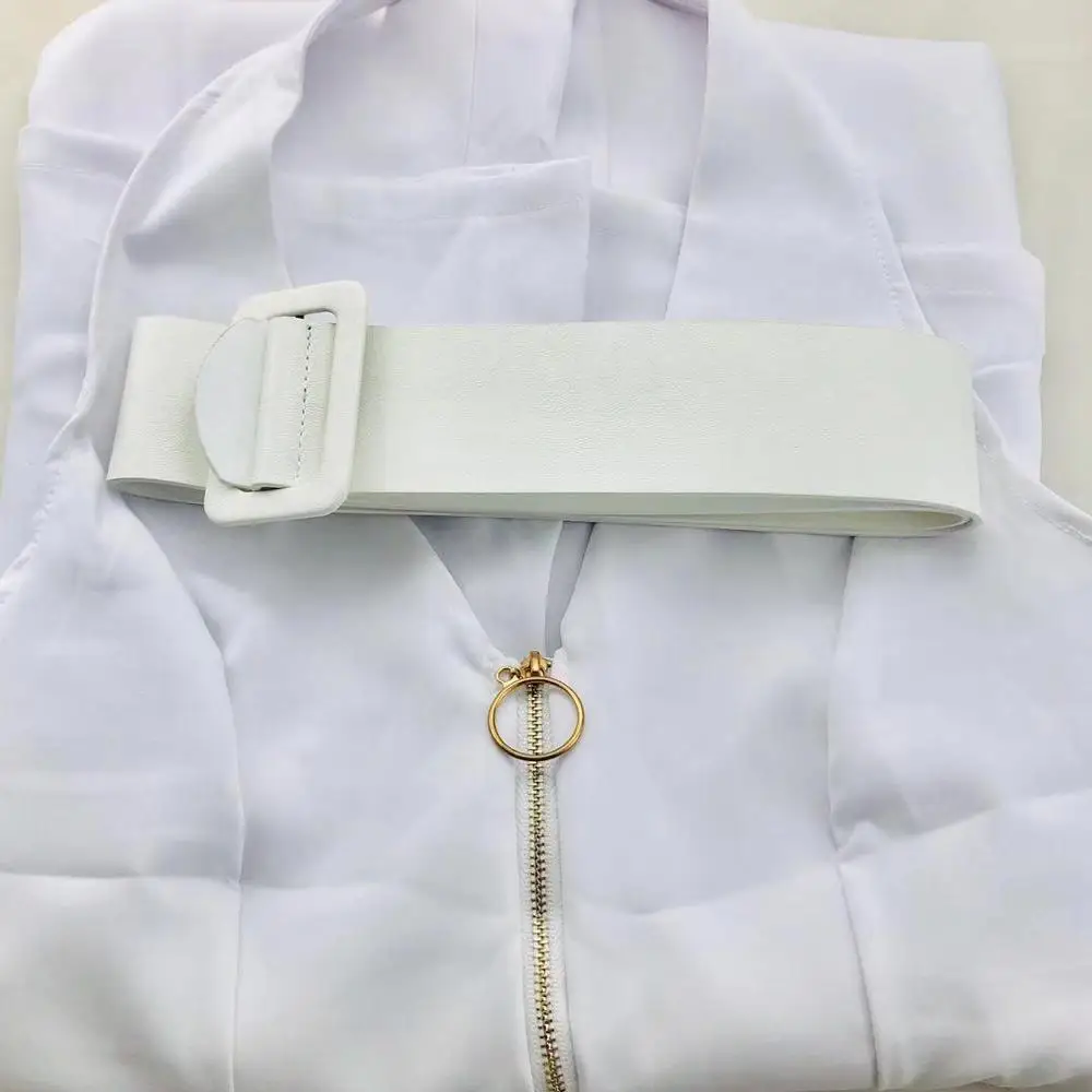 Summer women's new 2019 white women's jumpsuit straps jumpsuit comfortable fabric temperament elegant fashion V-neck jumpsuit Hh Summer women's new 2019 white women's jumpsuit straps jumpsuit comfortable fabric temperament elegant fashion V-neck jumpsuit Hh
